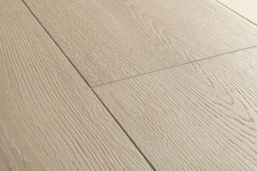 QuickStep Capture Brushed Oak Beige Laminate Flooring, 9mm Image 4