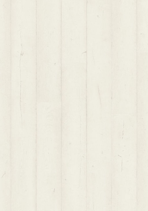 QuickStep Capture Painted Oak White Laminate Flooring, 9mm Image 1