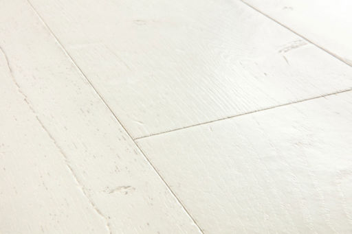 QuickStep Capture Painted Oak White Laminate Flooring, 9mm Image 3