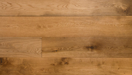 Xylo European Oak Engineered Flooring, Smoked, Brushed, Oiled, 190x4x20mm Image 1