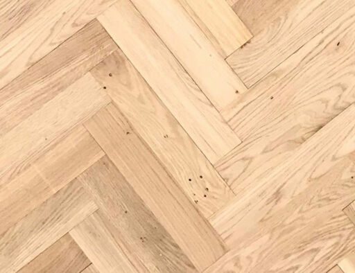Tradition Classics Solid Oak Parquet Flooring Blocks, Unfinished, Rustic, 70x22x350mm Image 1