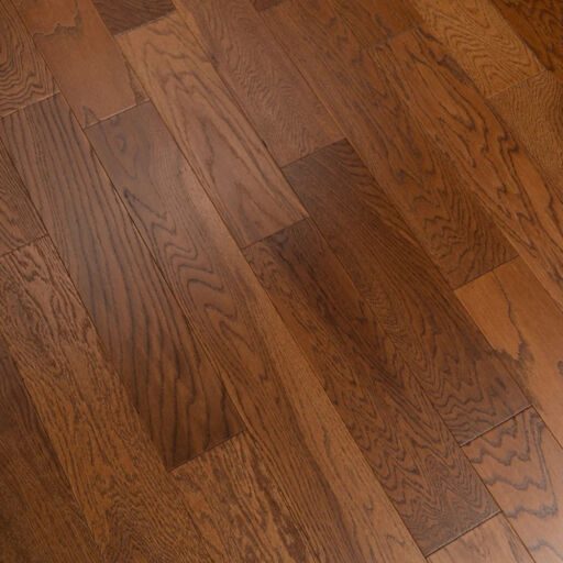 Tradition Engineered Oak Flooring, Brown Brushed & Matt Lacquered, RLx125x10mm Image 3