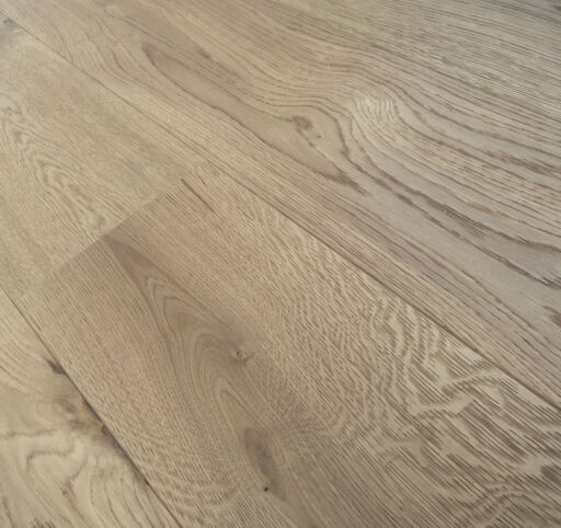 Tradition Engineered Oak Flooring, Natural, Brushed, Oiled, 220mm x14mm x 2200 mm Image 2
