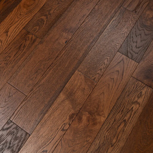 Tradition Engineered Oak Flooring, Sunrise Golden, Rustic, Brushed & Matt Lacquered, RLx125x14mm Image 2