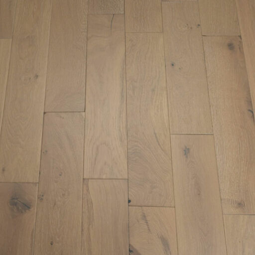 Tradition Engineered Oak Flooring, Winter White, Rustic, Brushed & Matt Lacquered, RLx125x14mm Image 2