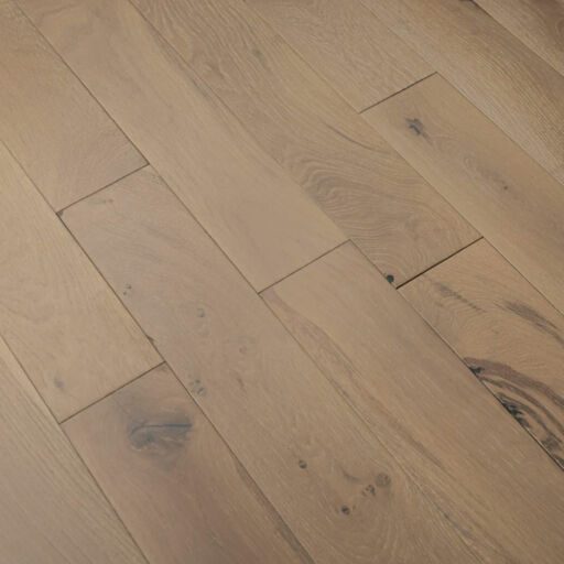Tradition Engineered Oak Flooring, Winter White, Rustic, Brushed & Matt Lacquered, RLx125x14mm Image 2