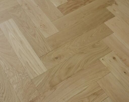 Tradition Engineered Oak Parquet Flooring, Herringbone, Brushed & Oiled, 125x14x600mm Image 2