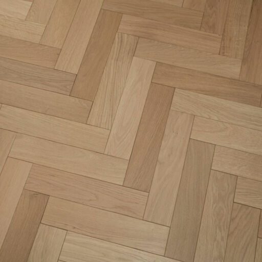 Tradition Engineered Oak Parquet Flooring, Herringbone, Prime, Invisible Oiled, 90x15x400mm Image 2