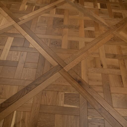 Tradition Engineered Versailles Panel, Brushed, Smoked, Lacquered, 800x20x800mm Image 3