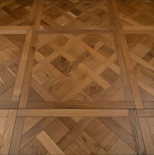 Tradition Engineered Versailles Panel, Brushed, Smoked, Lacquered, 800x20x800mm Image 2