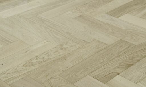 Tradition Select Engineered Oak Herringbone Flooring, Brushed, Unfinished 90x18x600mm Image 2