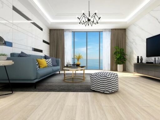 Tradition WPC Beige White Vinyl Flooring Planks (with 1mm built-in underlay), 178x6.5x1217mm Image 5