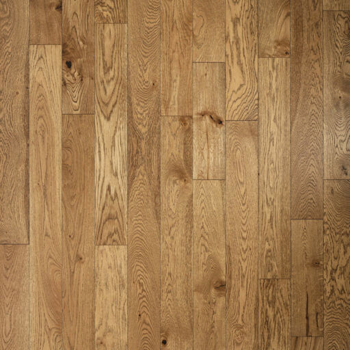 V4 Alpine, Golden Oak Engineered Flooring, Rustic, Brushed & Oiled, RLx125x18mm Image 1