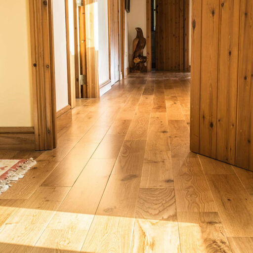 V4 Alpine, Sunlit Oak Engineered Flooring, Rustic, Satin, UV Lacquered, RLx125x18mm Image 2
