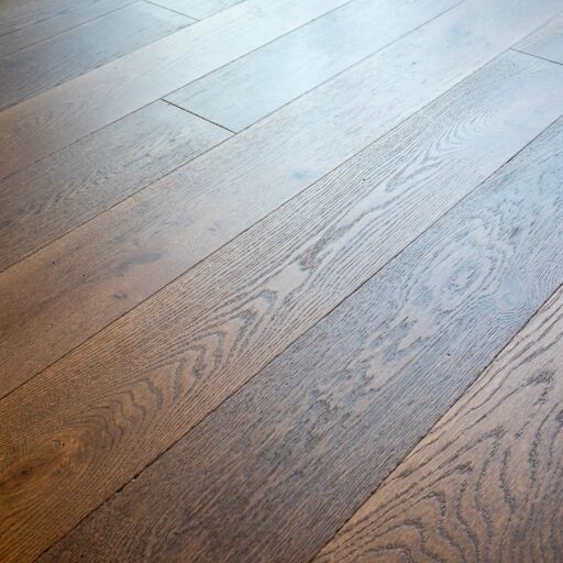 V4 Deco Plank, Tannery Brown Engineered Oak Flooring, Distressed & UV Colour Oiled, 190x14x1900mm Image 3