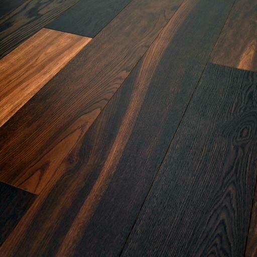 V4 Tundra Plank, Smoked Oak Engineered Flooring, Rustic, Brushed & UV Oiled, 190x14mm Image 2