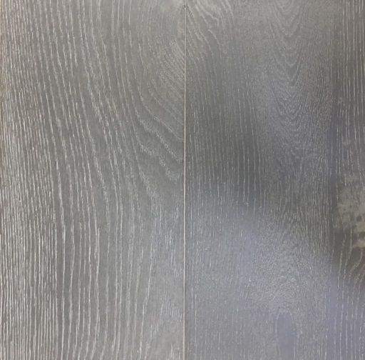 Xylo Silver Grey Stained Engineered Oak Flooring, Rustic, Brushed & UV Oiled, 190x4x20mm Image 1