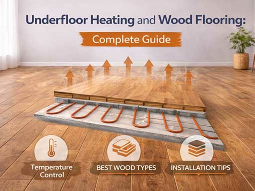 Underfloor heating and wood flooring: complete guide