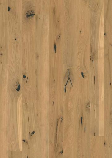 Boen Authentic Oak Plank 138 Wood Flooring, Deep Brushed, Live Natural, 14x138x2200 mm
