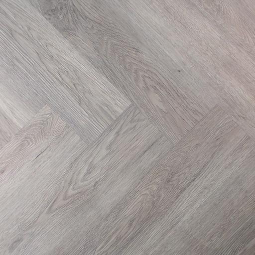 Evergreen Aqua Slate Drift SPC Vinyl Flooring, Herringbone, 122x5x610mm