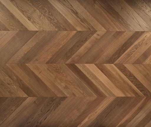 V4 Wood Flooring Thermo Chevron (Left), Engineered, 90mm x 10mm x 610mm
