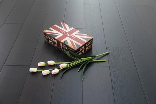 Tradition Select Engineered Oak Flooring, Carbonized, Lacquered, 180x20x1840mm Thumb
