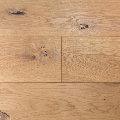 Evergreen Hand Distressed Collection Manor Oak Engineered Flooring, Natural, Heavy Brushed, Hardwax Oiled, 200x20x2200mm