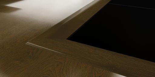 Kahrs Mouldings Cover Strip Oak Nouveau Tawny, Matt Lacquered Thumb