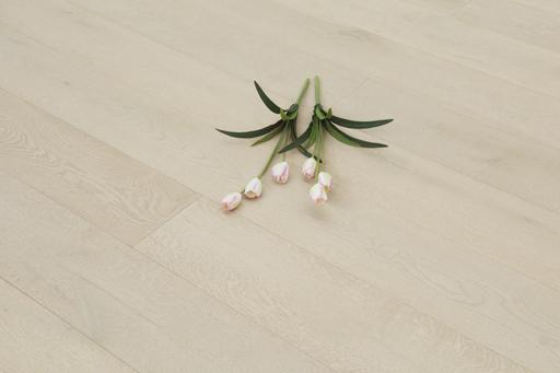 Tradition Select Engineered Oak Flooring, Rustic, Brushed, Beach Sand, UV Oiled, 190x15x1900mm Thumb