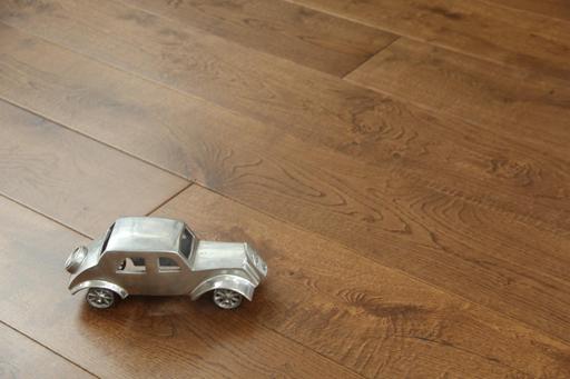 Tradition Select Engineered Oak Flooring, Double Smoked & UV Oiled, 190x20x1900mm Thumb