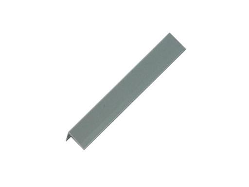Tradition Select Small Silver Aluminium Edge Beading, 20x8x2700mm