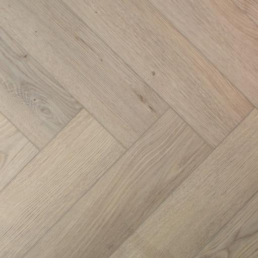 Evergreen Aqua Deluxe Aged Wharf SPC Vinyl Flooring, Herringbone, 122x5x610mm