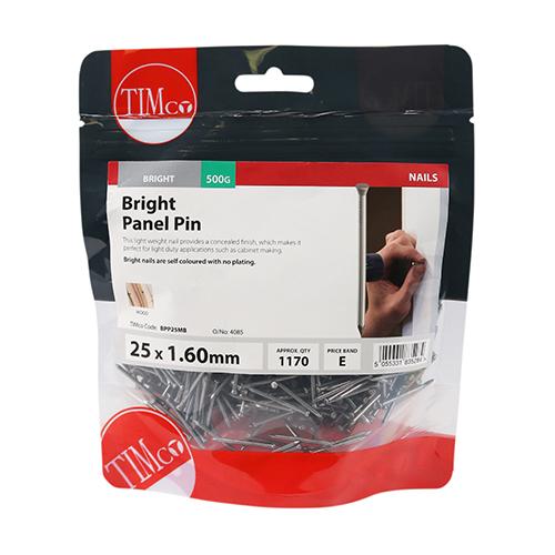Panel Pin, 25x1.60mm, 500g