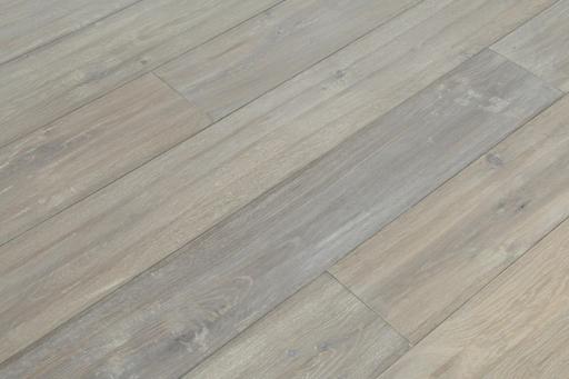 Tradition Select Engineered Oak Flooring, Smoked, Hand Scraped, White Oiled, 190x20x1900mm Thumb