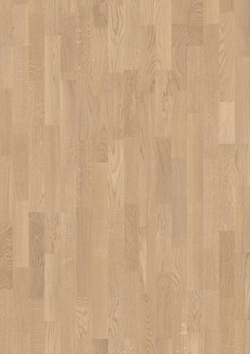 Boen White Oak 3-Strip 14 mm Wood Flooring, Brushed, Live Natural, 14x215x2200 mm