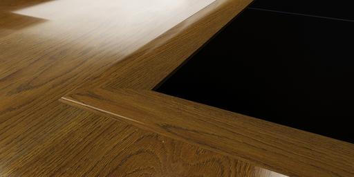 Kahrs Mouldings Cover Strip Oak Nouveau Rich, Matt Lacquered Thumb