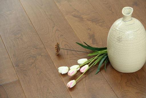 Tradition Select Engineered Oak Flooring, Double Smoked & UV Oiled, 190x20x1900mm Thumb