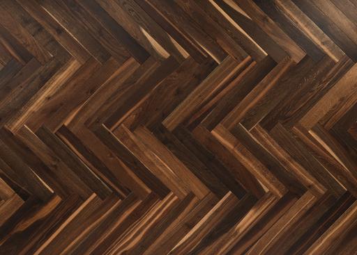 V4 Wood Flooring Smoked Herringbone (Right), Engineered, 70mm x 11mm x 490mm