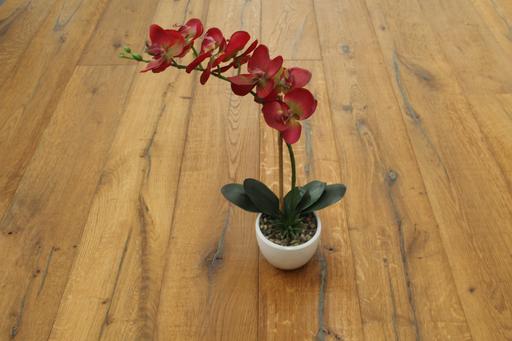 Tradition Select Engineered Oak Flooring, Distressed Saw Marks, Brushed, Natural Oiled, 190x20x1900mm Thumb