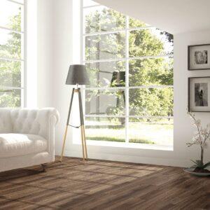 V4 Wood Flooring Amorim / Wicanders Cork Flooring - Dark Onyx Oak (Glue Down), Cork, 200mm x 4mm x 1230mm