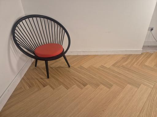 V4 Wood Flooring Oak Natural Veneered Herringbone (Left), 146mm x 10.4mm x 730mm
