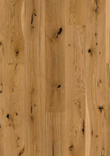 Boen Transparent Oak Plank Castle Wood Flooring, Brushed, Live Natural, 14x209x2200 mm