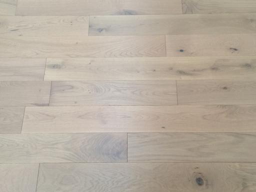 Tradition Select Engineered Oak Flooring, Light Brushed, Grey Wash Oiled, 400-1500x130x18mm