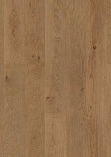 Boen Medium Grey Oak Plank Castle Wood Flooring, Deep Brushed, Live Matt Plus, 14x209x2200 mm