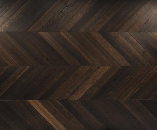 V4 Wood Flooring Smoked Chevron (Right), Engineered, 90mm x 10mm x 610mm