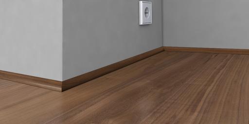Kahrs Skirtings Quadrant Walnut, Satin Lacquered Thumb