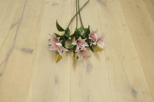 Tradition Select Engineered Oak Flooring, Brushed, Distressed Saw Marks, Cream Colour Oiled, 240x15x1860mm Thumb