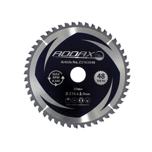 Addax TCT Mitre Sawblades, 24T, 216x30mm