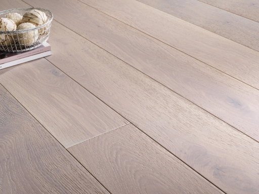 Chene Engineered Oak Flooring, White Brushed & UV Lacquered, RLx150x20mm
