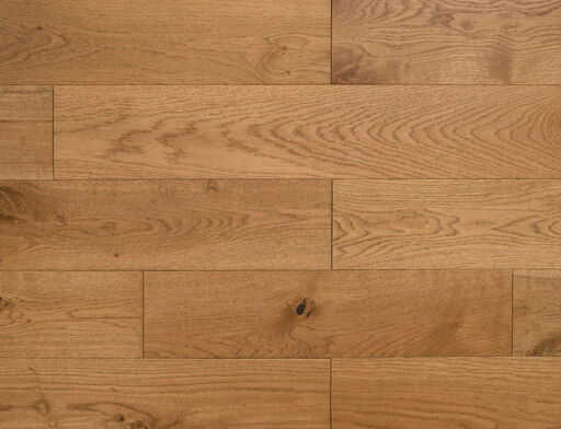 Kiruna Engineered Oak Flooring, Rustic, Golden Brushed & Oiled, RLx150x14mm